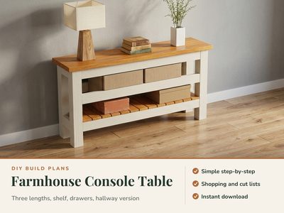 Console Table Plans PDF