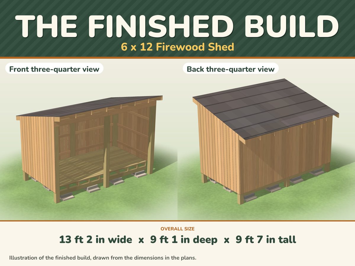 Firewood Shed Plans PDF, image 2