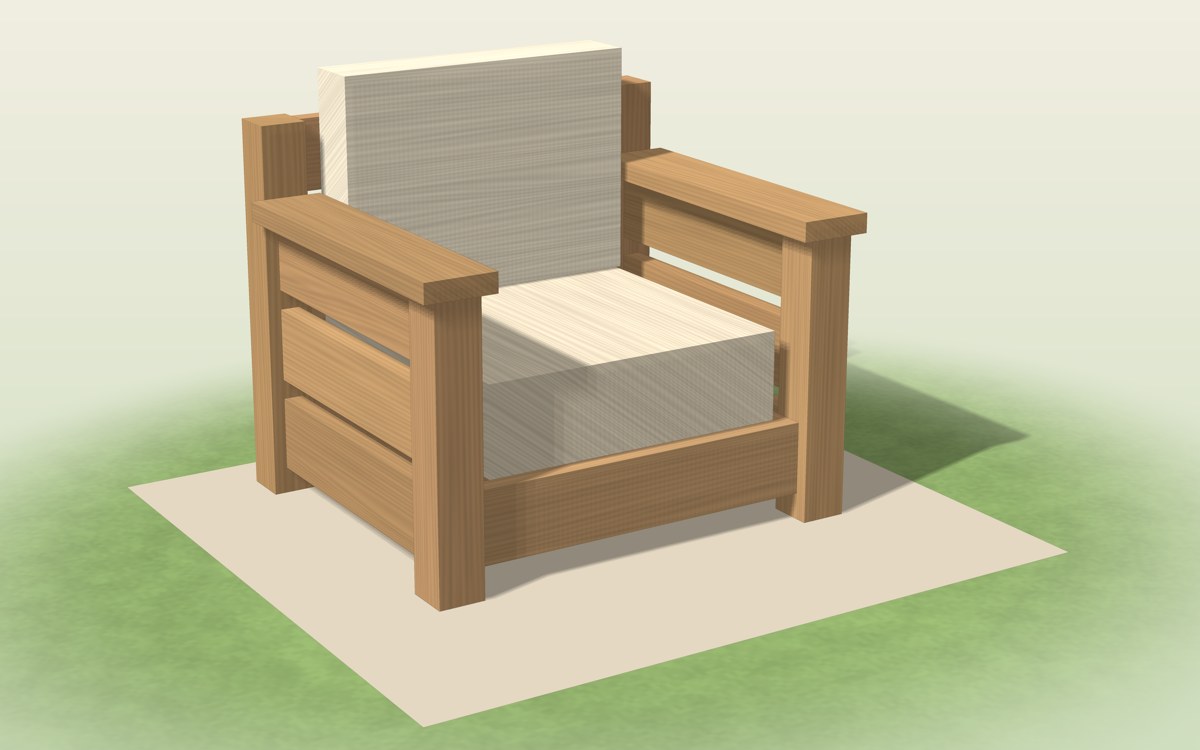 Outdoor Sofa Plans PDF, image 3