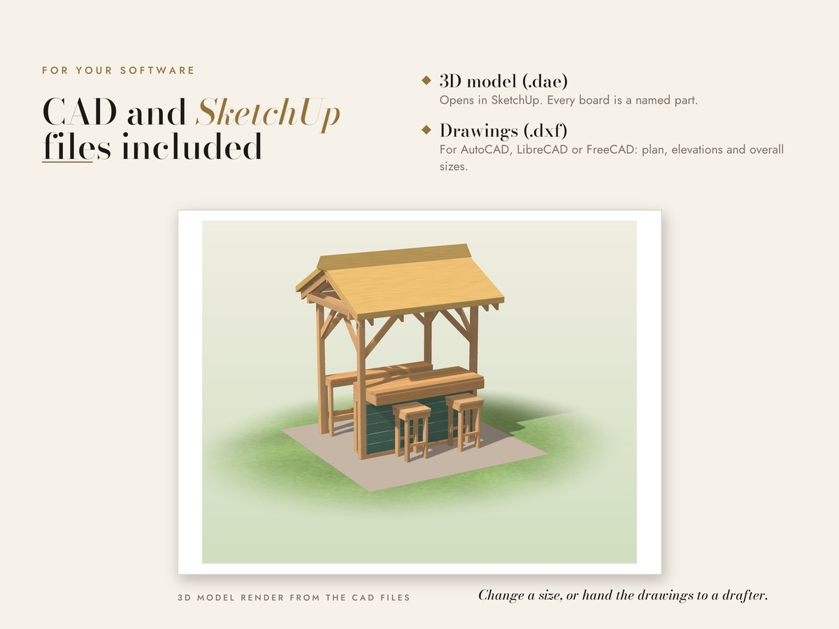 Tiki Bar Plans PDF, image 3